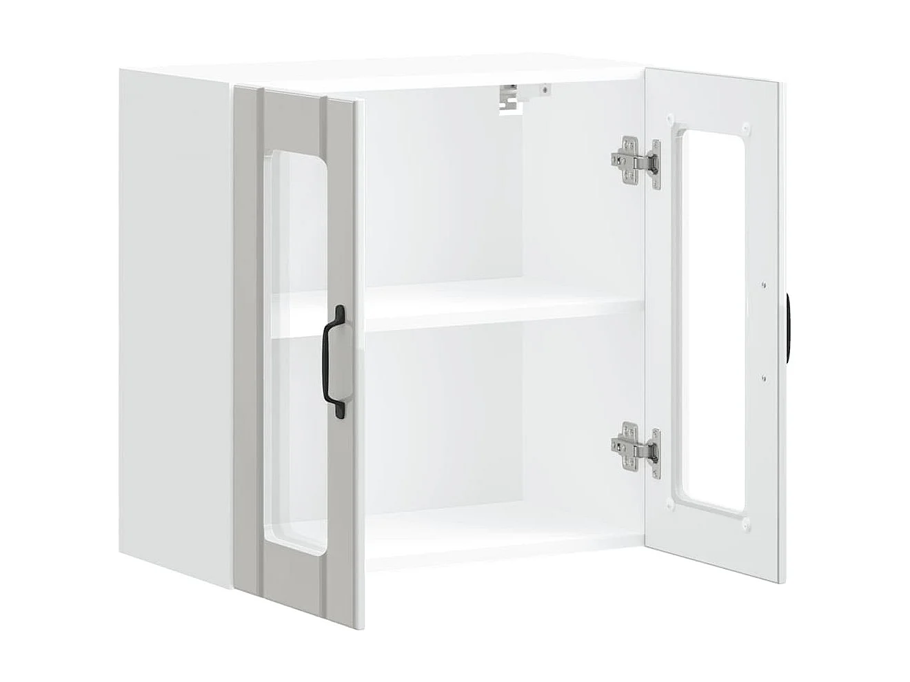 Armoire murale de cuisine avec porte en verre Lucca