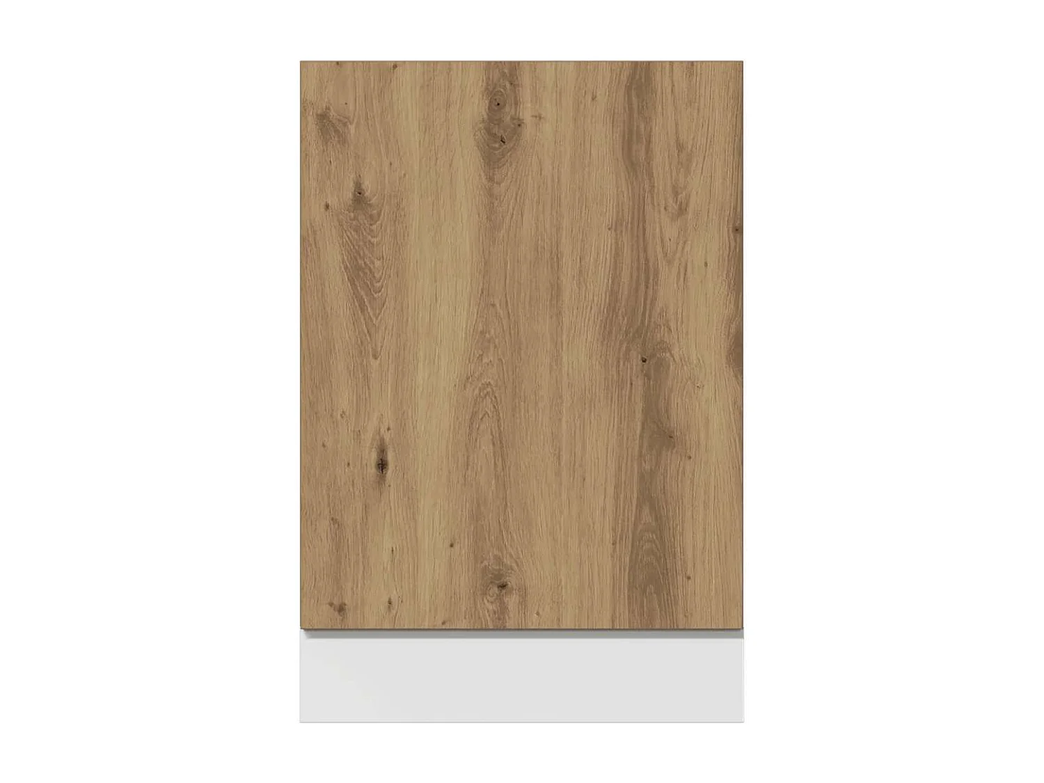 Panneau de lave-vaisselle chêne artisanal