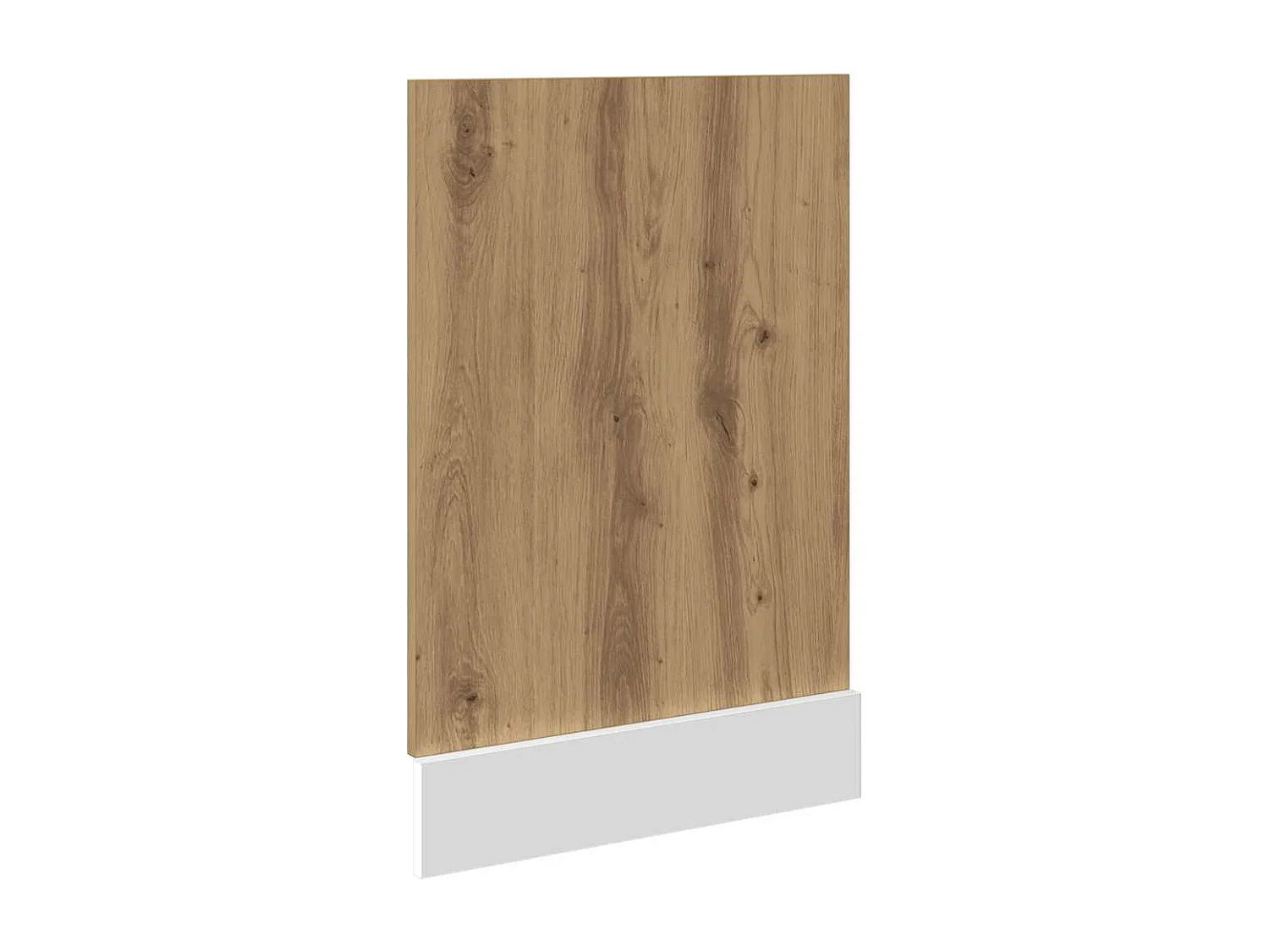 Panneau de lave-vaisselle chêne artisanal