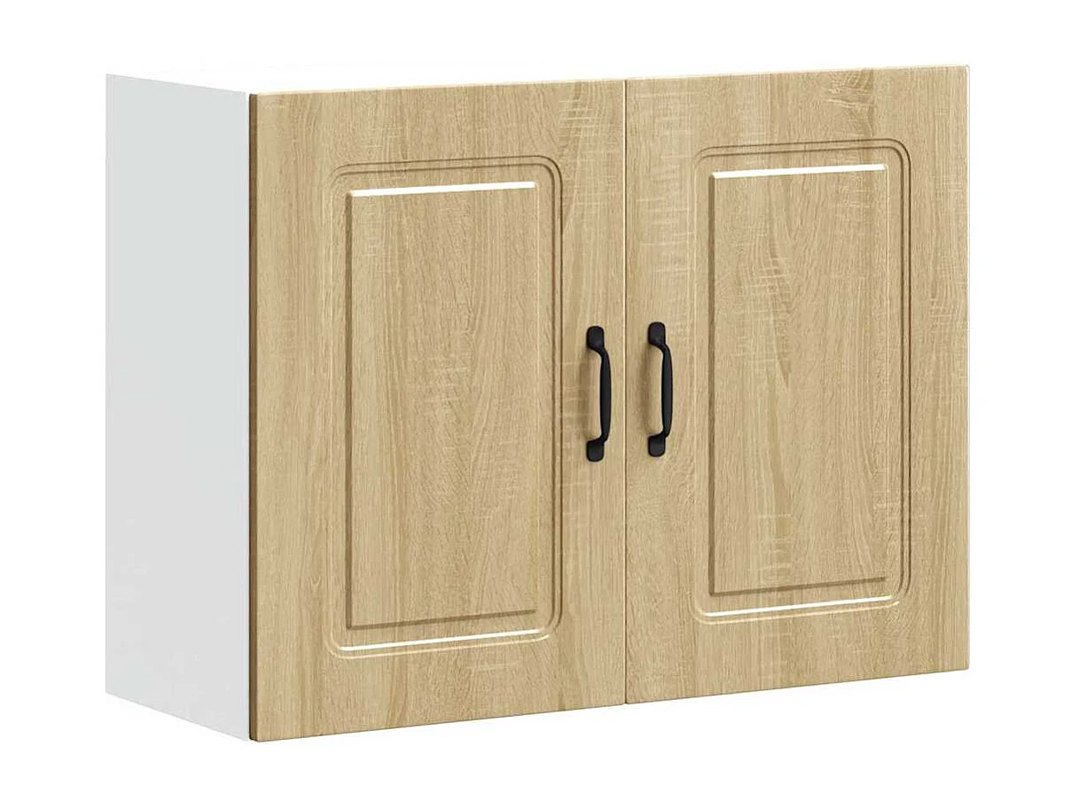 Armoire murale de cuisine chêne sonoma bois d'ingénierie