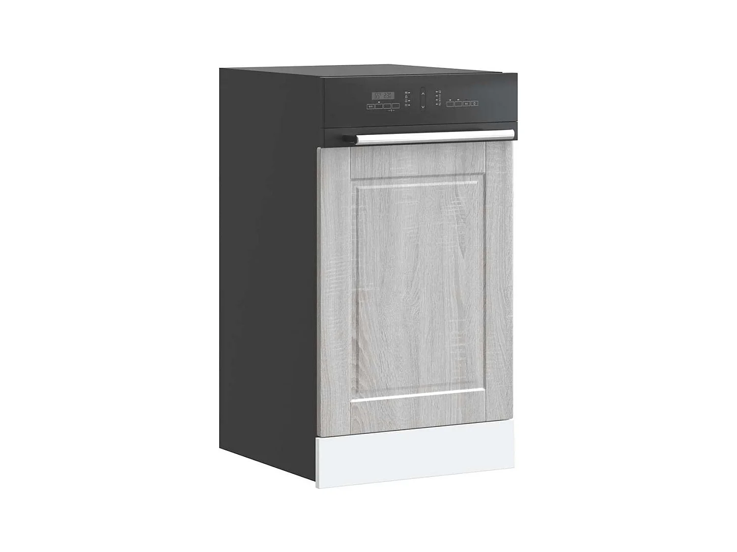 Pannello per lavastoviglie Sonoma Grey 45x1,5x67 cm