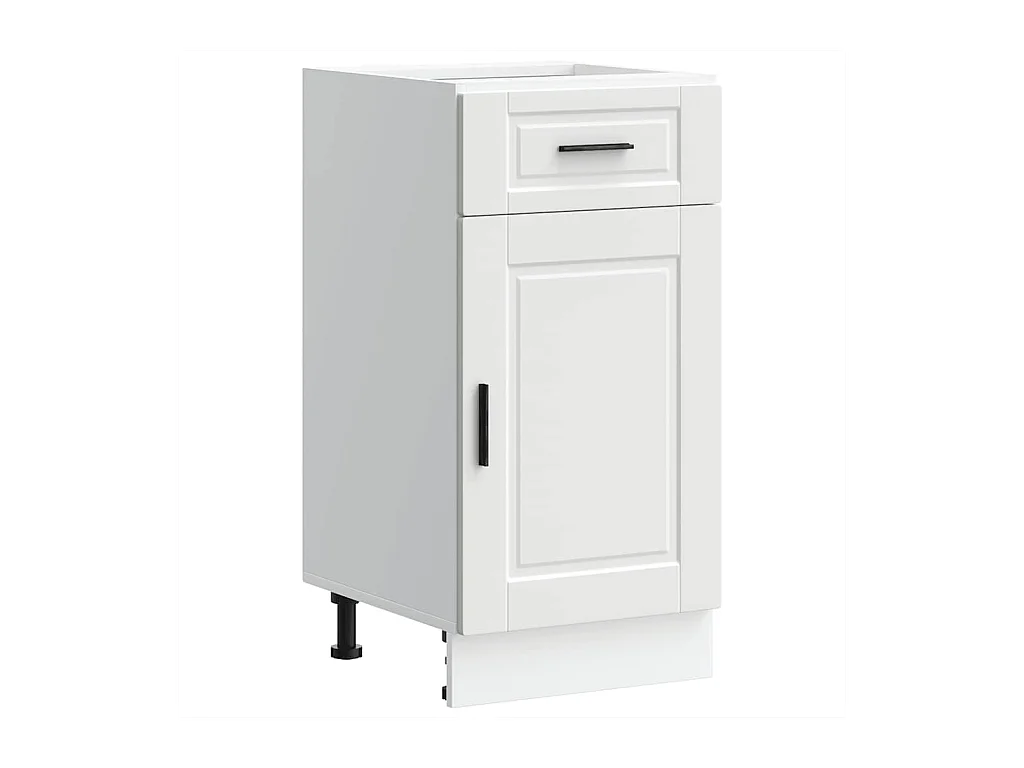 Armoire de cuisine blanc bois d'ingénierie