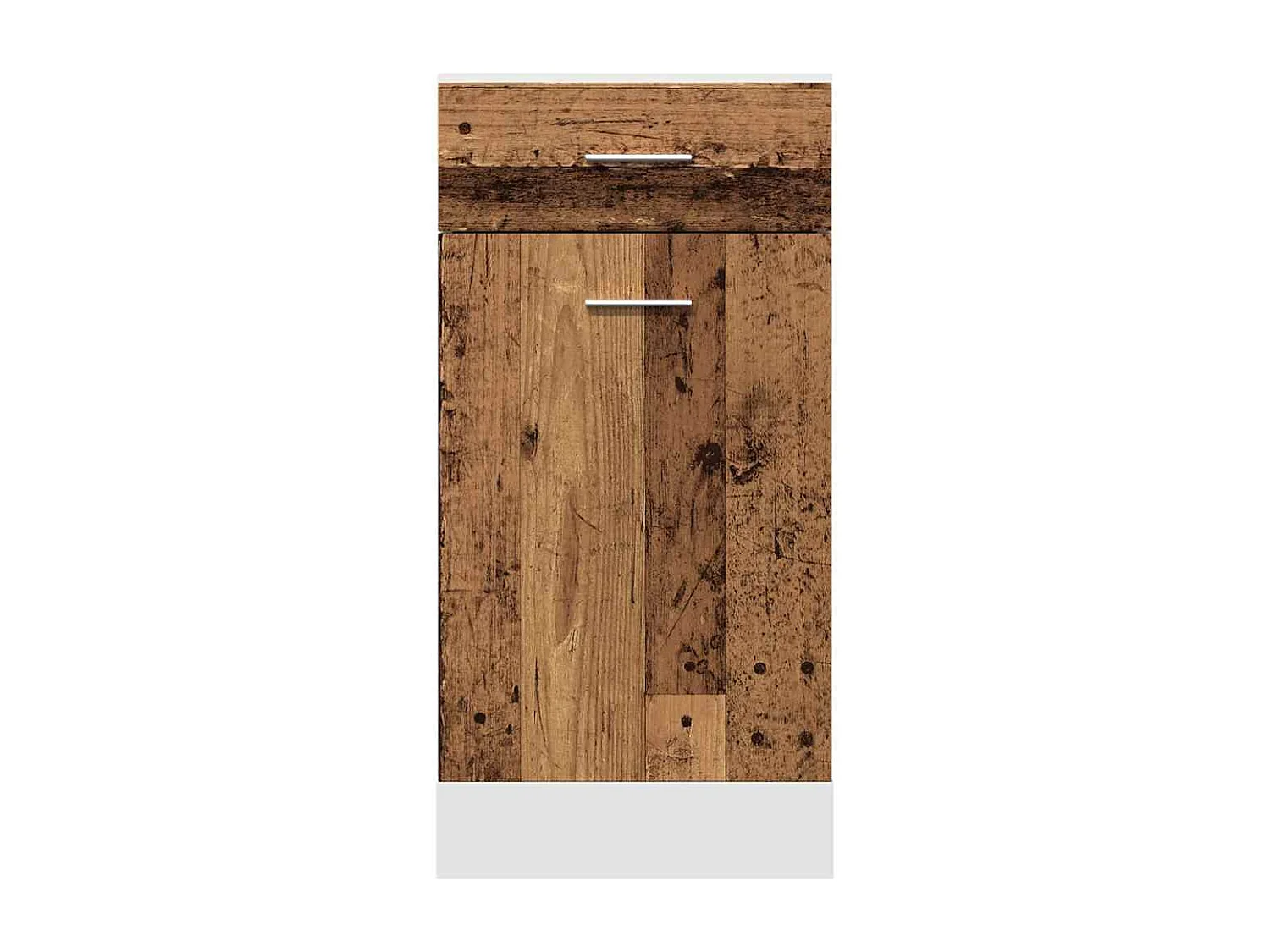 Armoire de plancher à tiroir vieux bois 40x46x81,5 cm