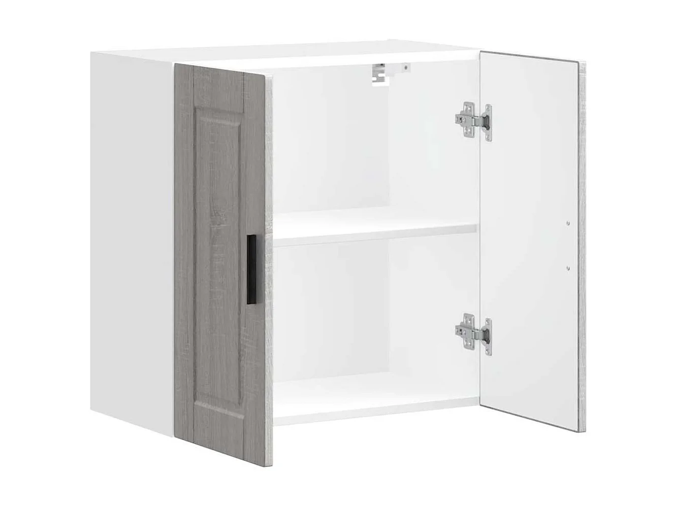 Armoire murale de cuisine sonoma gris bois d'ingénierie