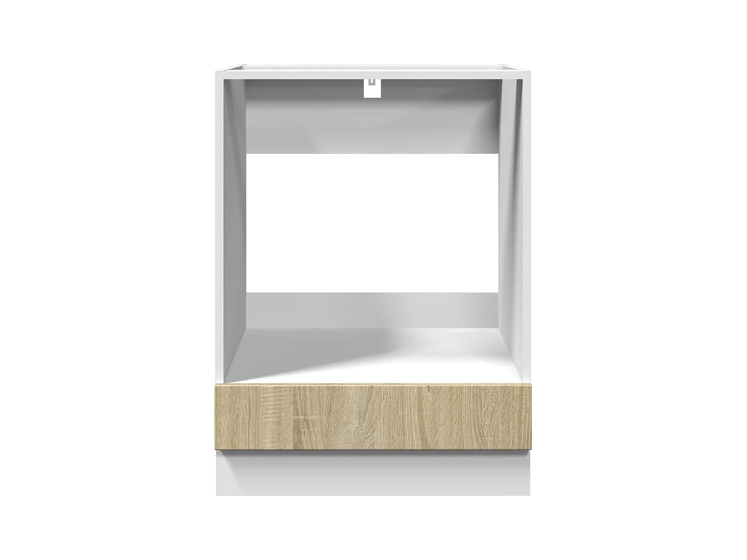 Armoire à four Chêne sonoma 60x46x81,5 cm Aggloméré