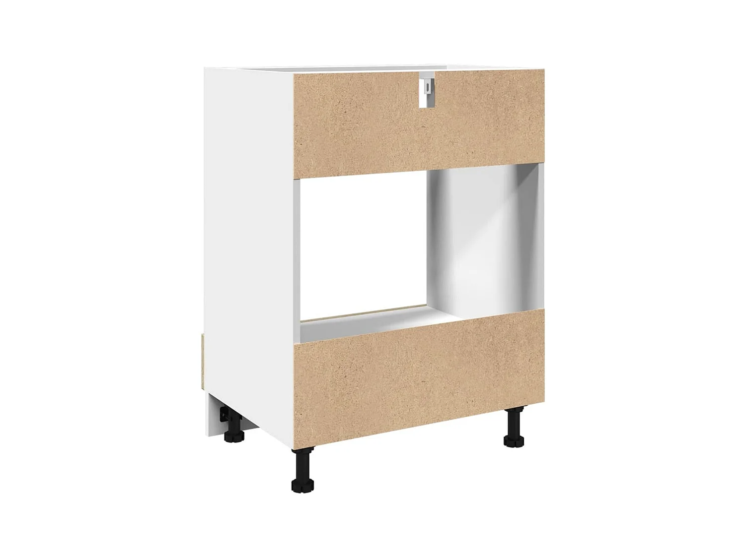 Armoire à four Chêne sonoma 60x46x81,5 cm Aggloméré