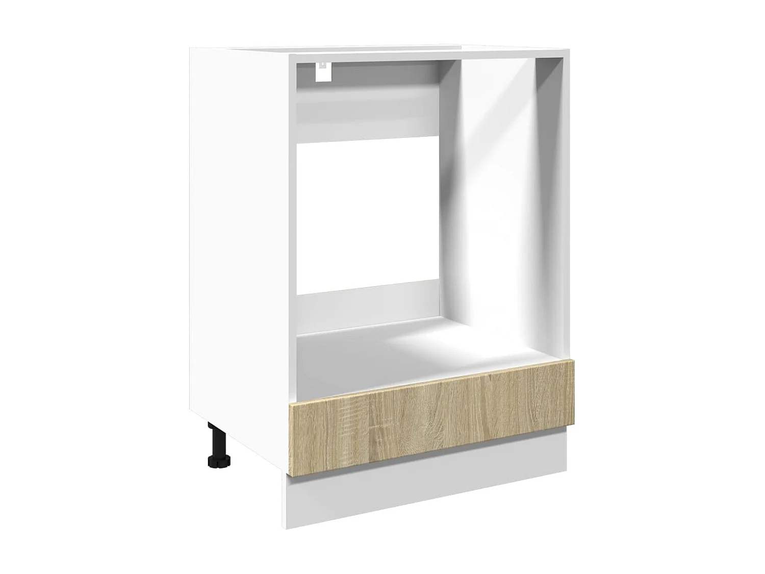 Armoire à four Chêne sonoma 60x46x81,5 cm Aggloméré