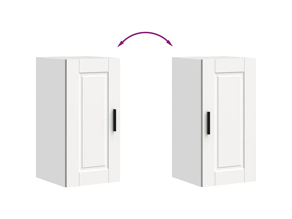 Mobile da cucina in legno ingegnerizzato bianco Porto