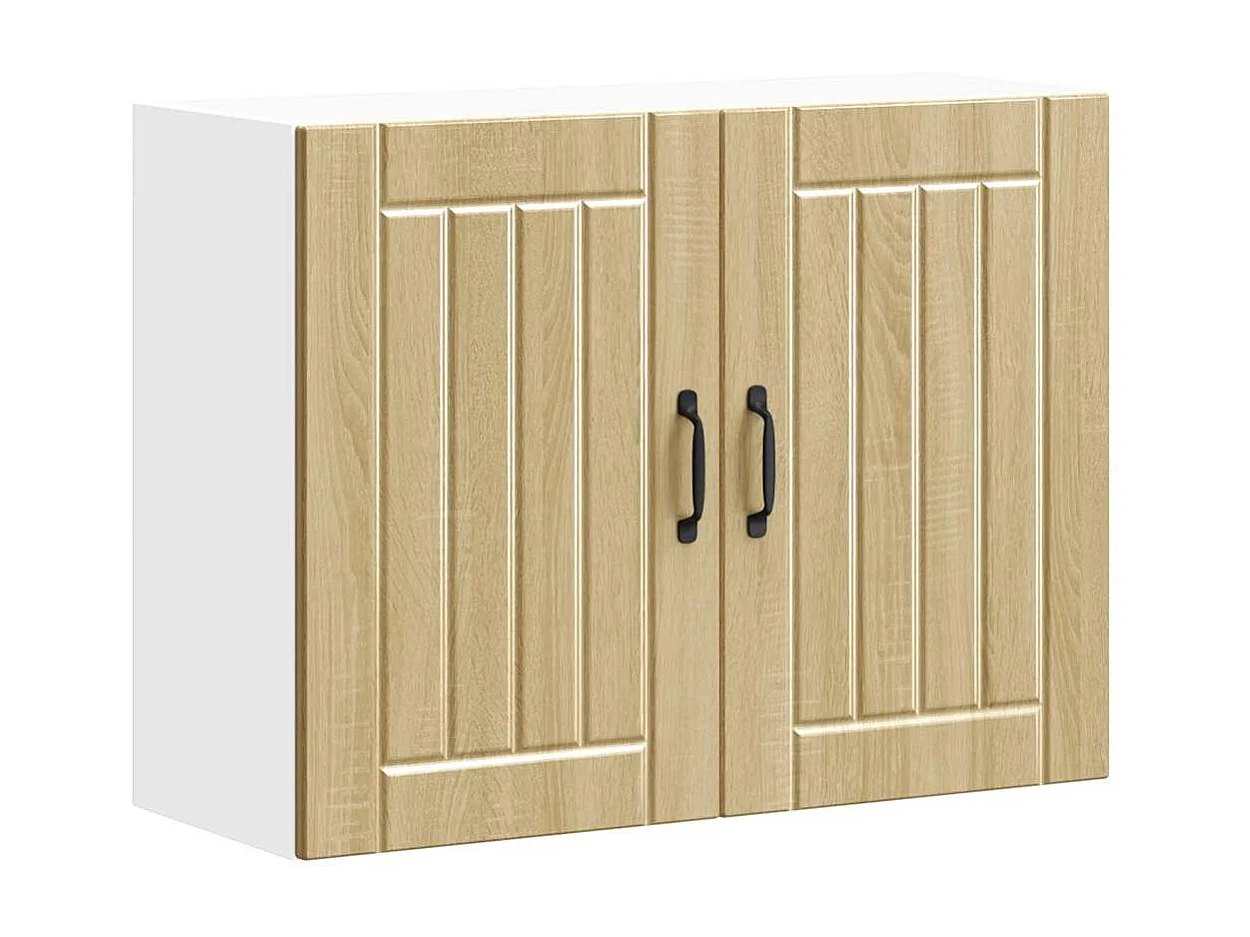 Armoire murale de cuisine chêne sonoma bois ingénierie