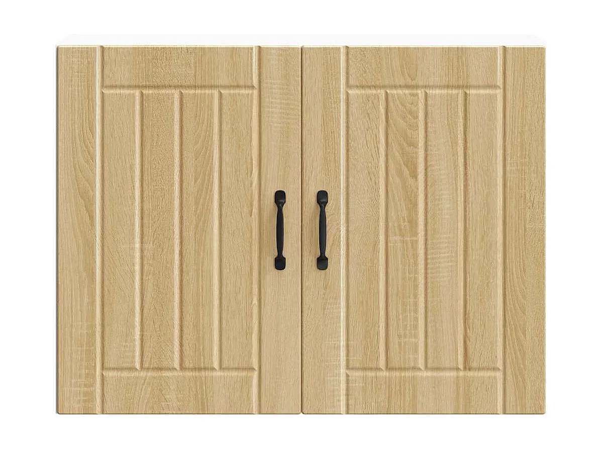 Armoire murale de cuisine chêne sonoma bois ingénierie