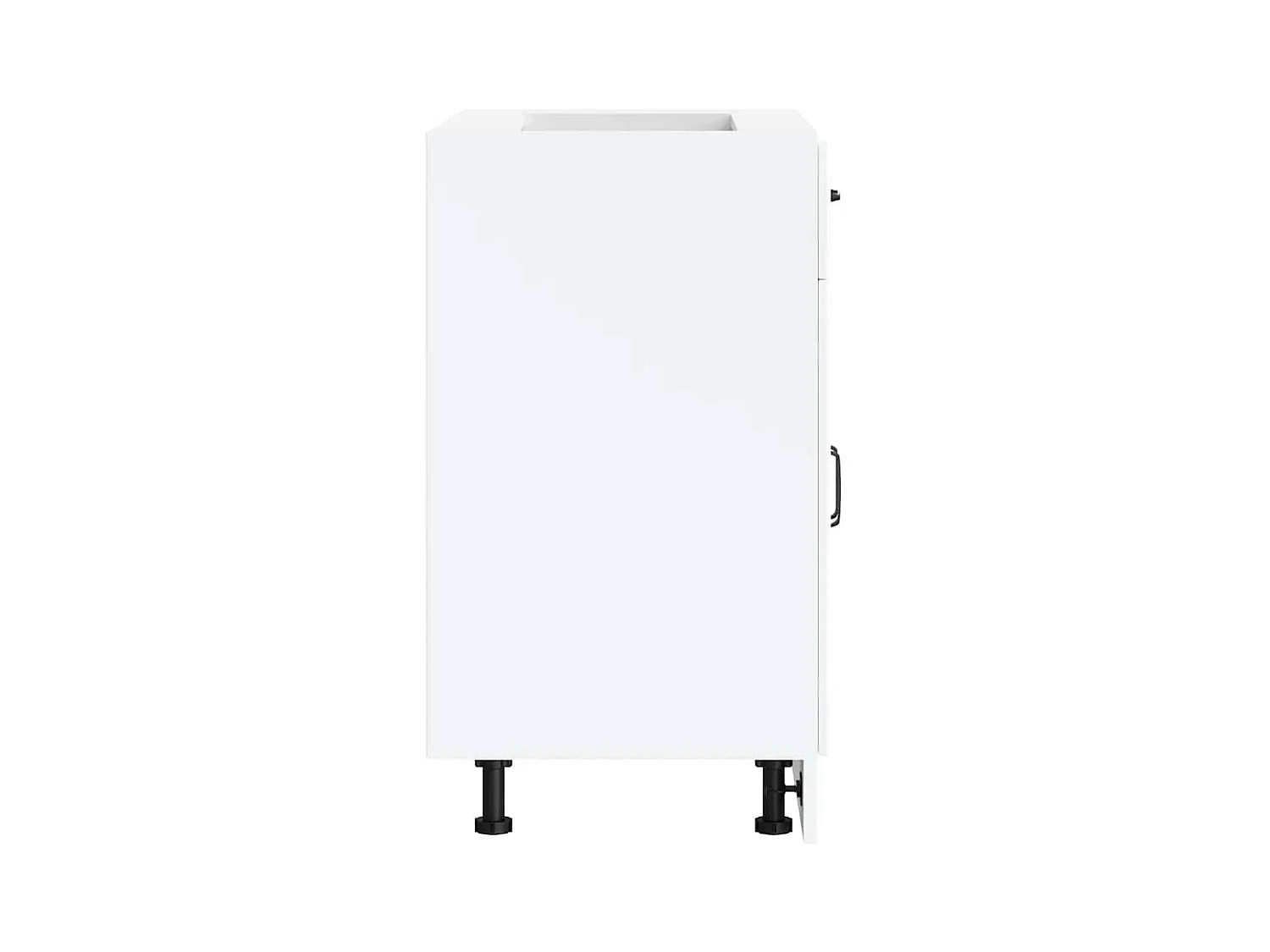 Mobile da cucina in legno ingegnerizzato bianco Lucca