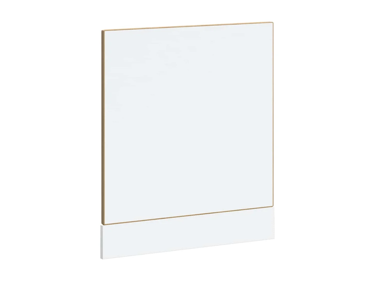 handgemaakt eiken vaatwasserpaneel 60x1,5x67 cm