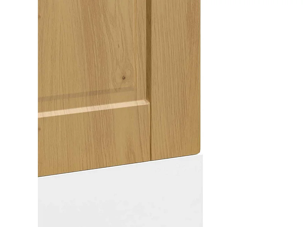 handgemaakt eiken vaatwasserpaneel 60x1,5x67 cm