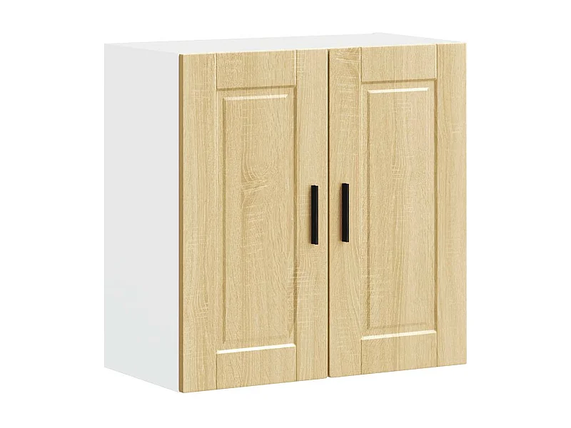 Armoire murale de cuisine chêne sonoma bois d'ingénierie