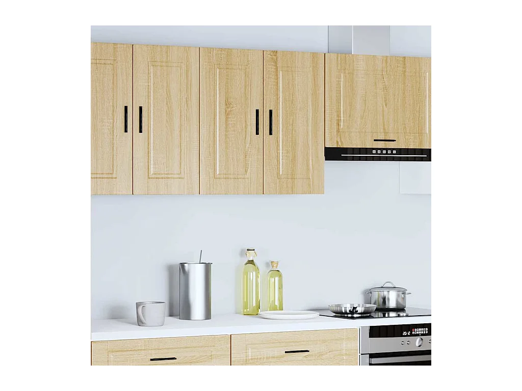 Mobile da cucina in legno ingegnerizzato Sonoma Oak