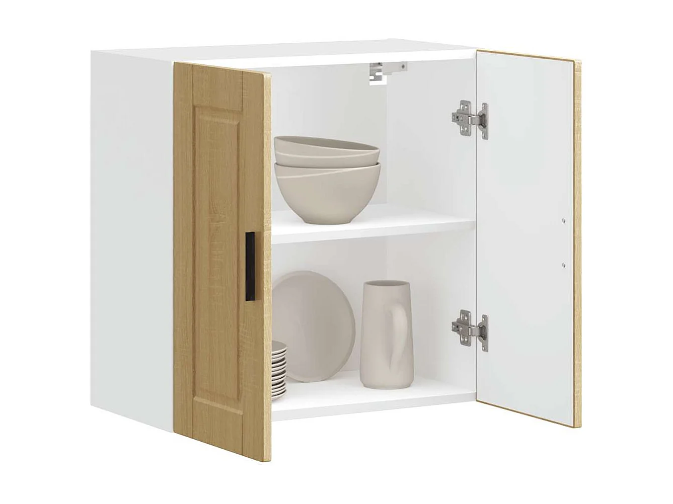 Armoire murale de cuisine chêne sonoma bois d'ingénierie