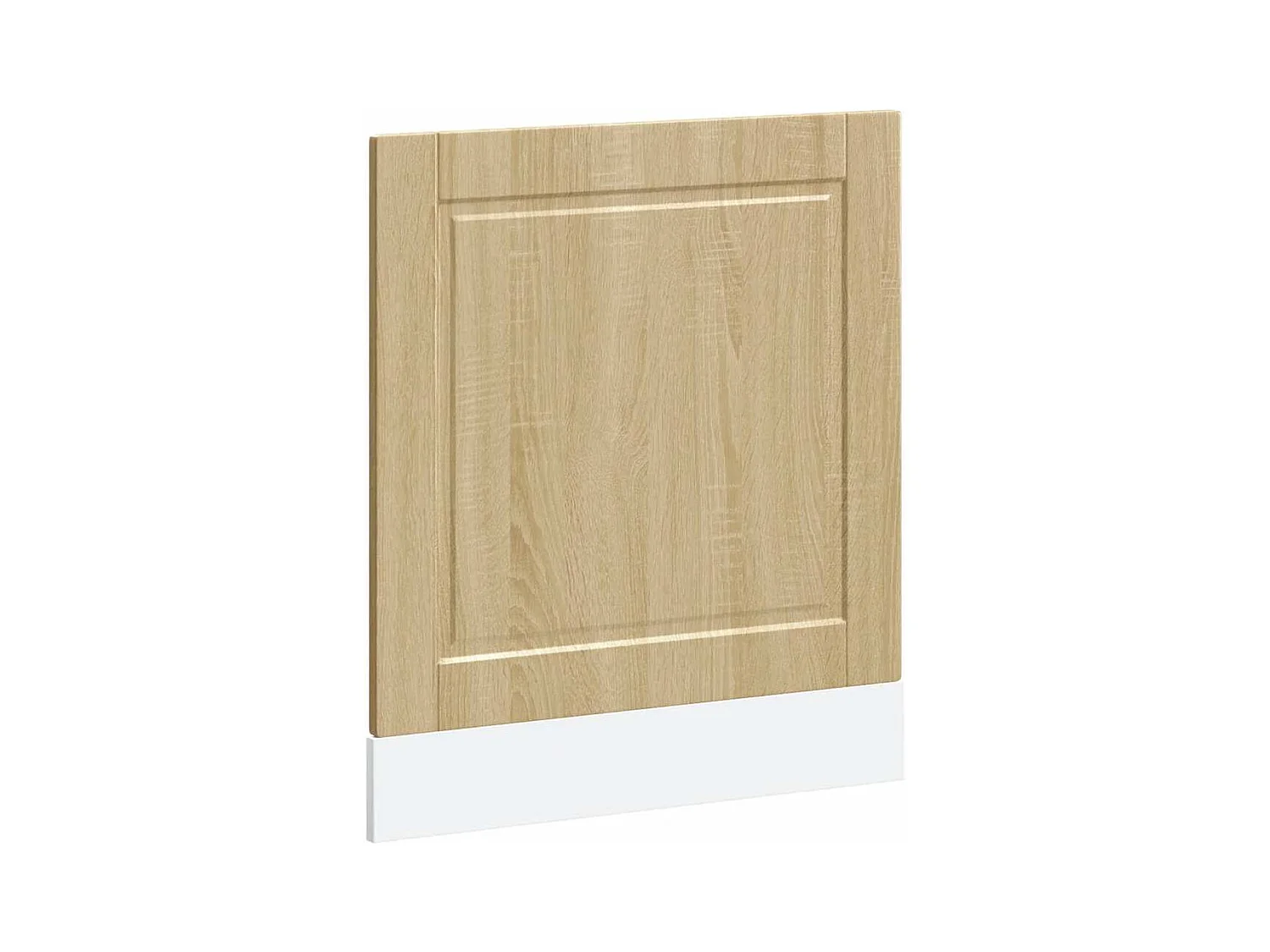 Pannello lavastoviglie rovere sonoma 60x1,5x67 cm