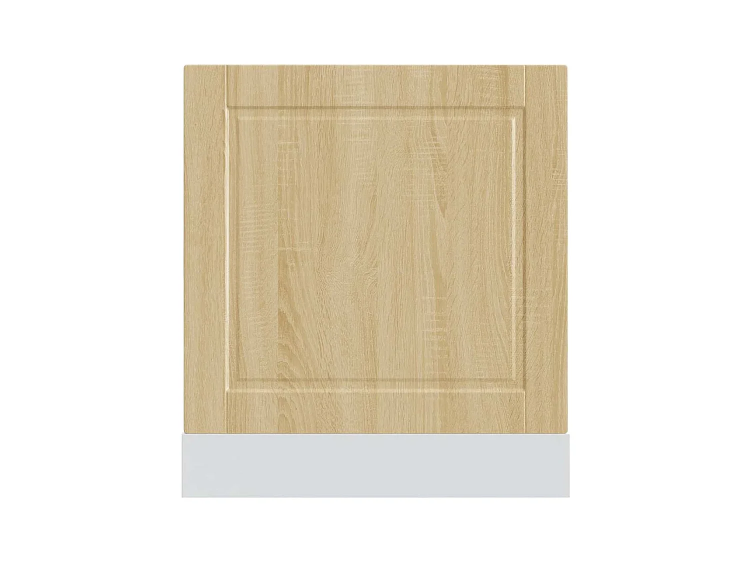 Pannello lavastoviglie rovere sonoma 60x1,5x67 cm