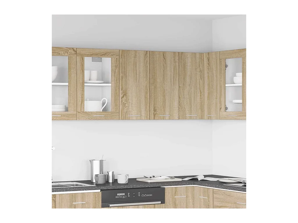 hangkast Sonoma eiken 60x31x60 cm Spaanplaat