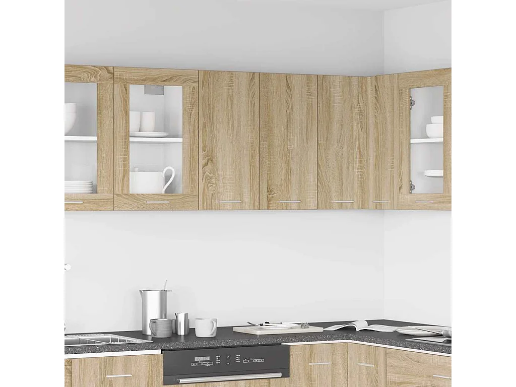 Armario colgante roble Sonoma 60x31x60 cm Aglomerado