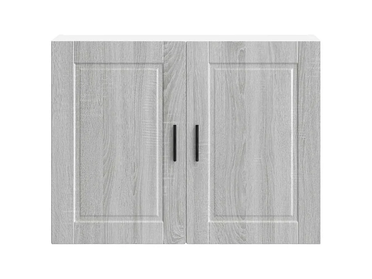 Armoire murale de cuisine sonoma gris bois d'ingénierie