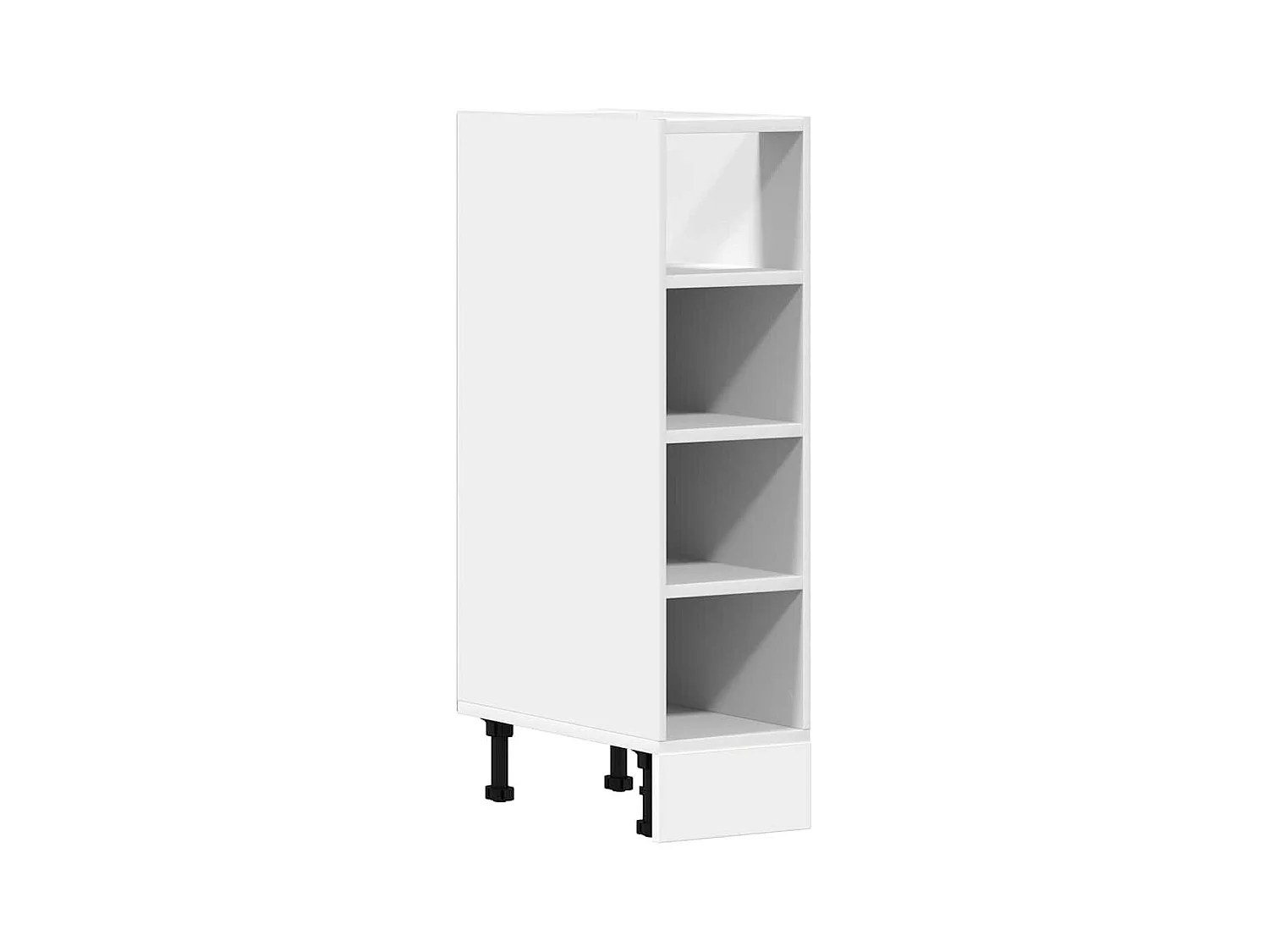 Mobiletto da terra bianco 20x44,5x81,5 cm