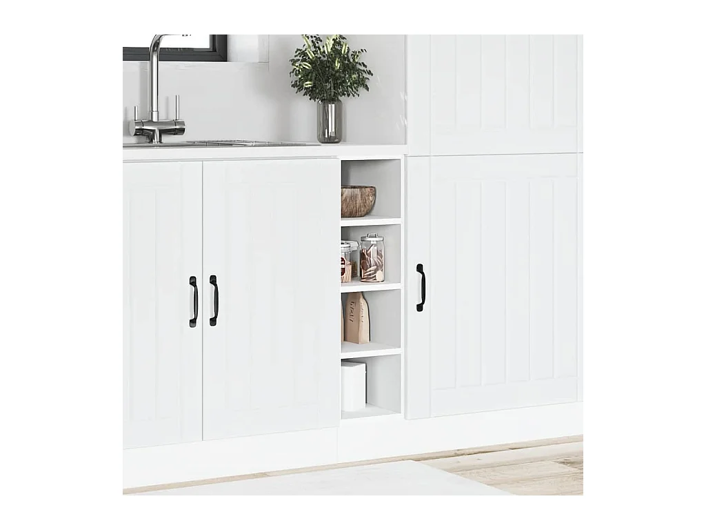 Mobiletto da terra bianco 20x44,5x81,5 cm