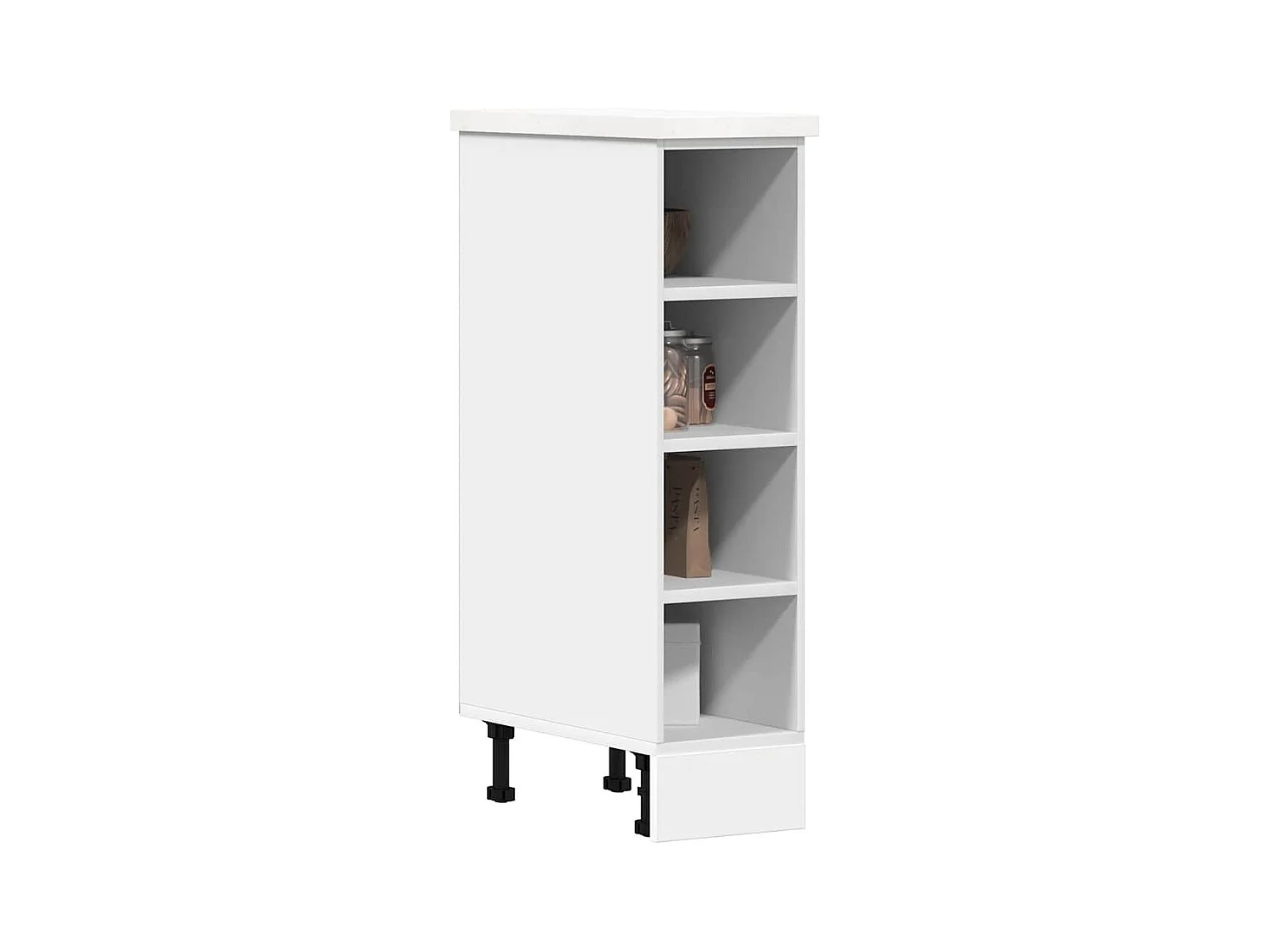 Armoire de plancher blanc 20x44,5x81,5 cm