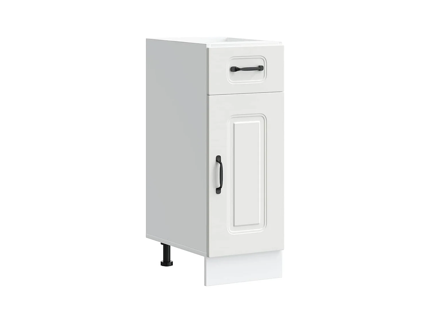 Mobile da cucina in legno ingegnerizzato bianco