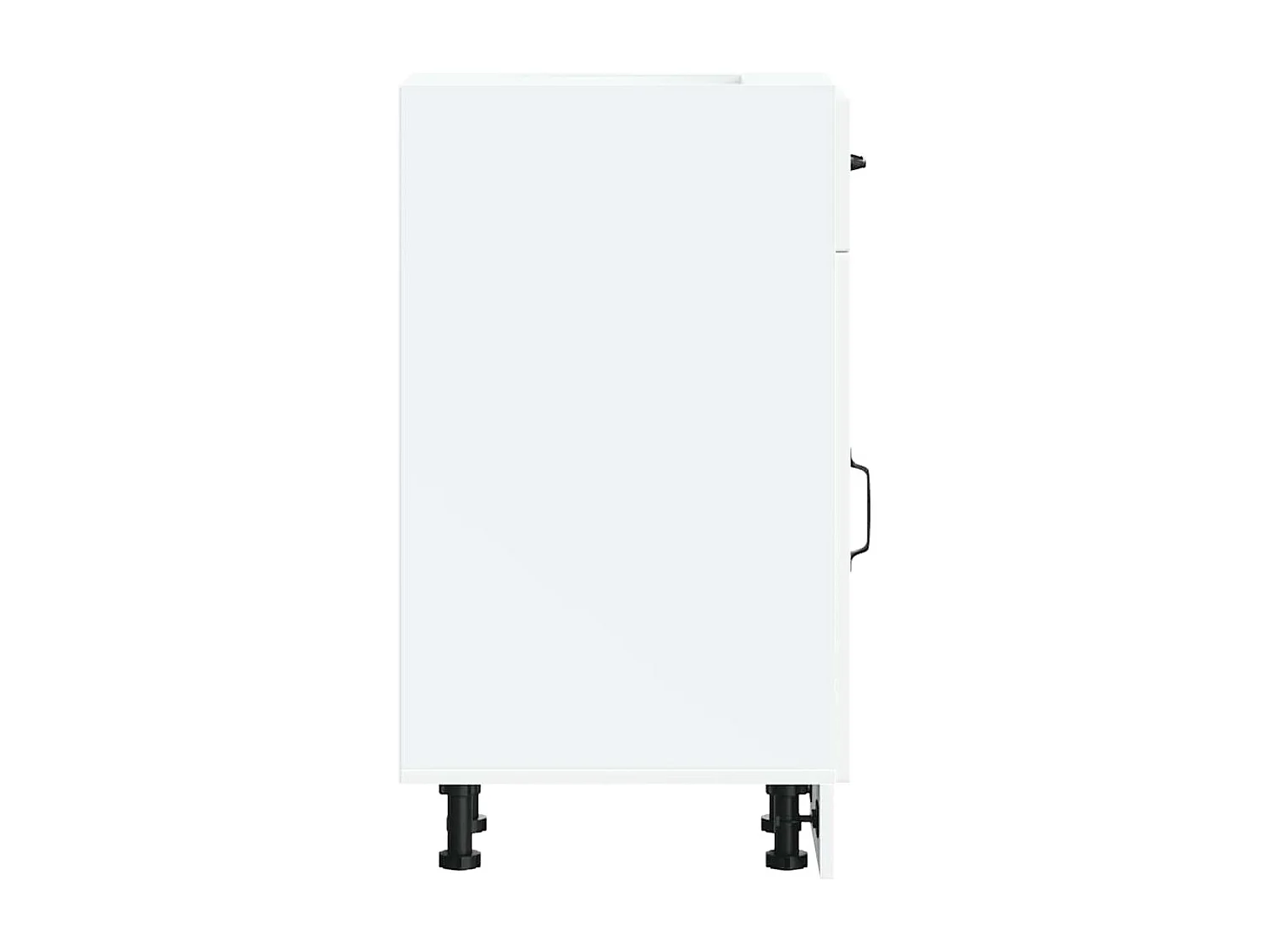 Mobile da cucina in legno ingegnerizzato bianco