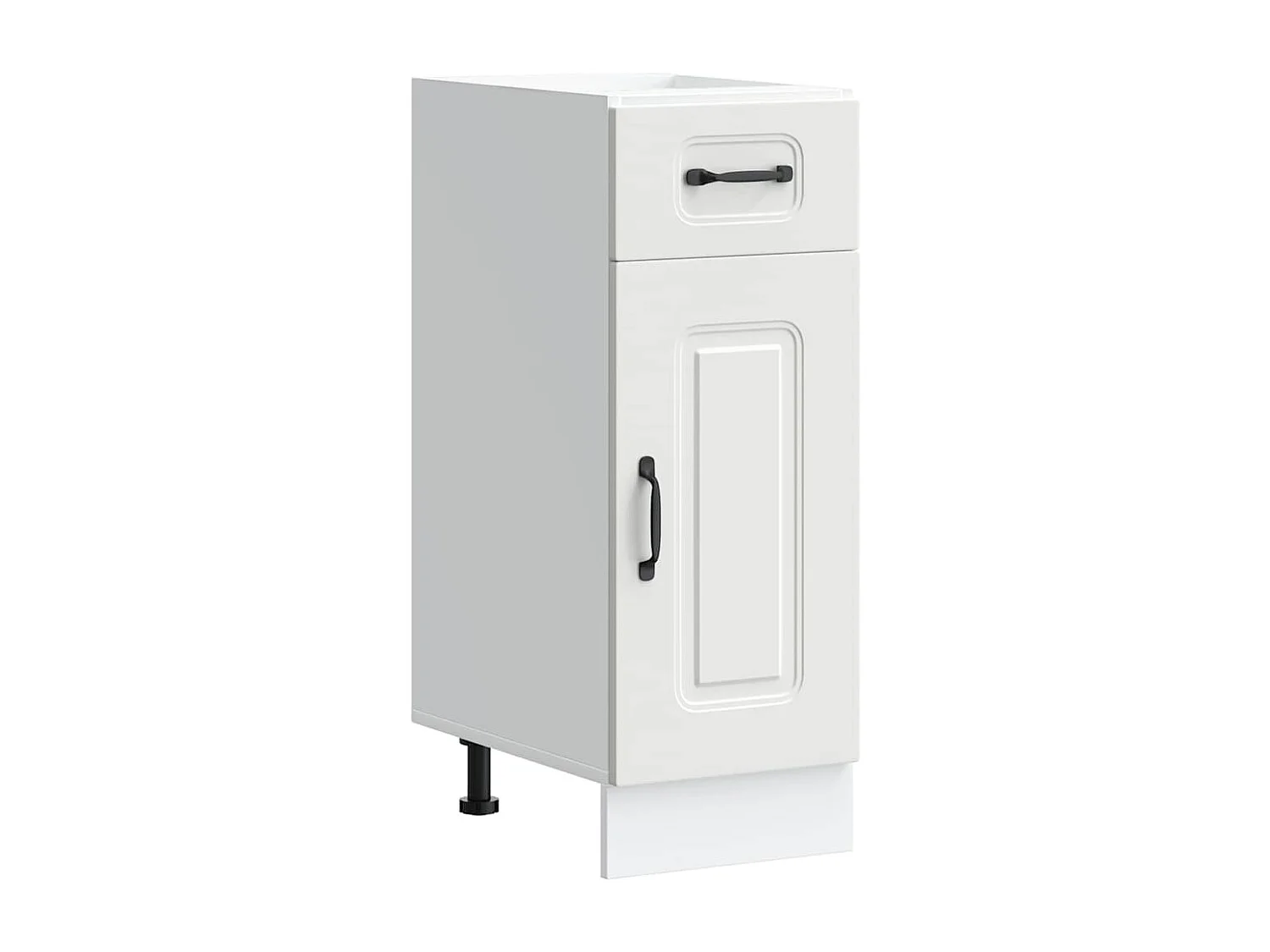 Mobile da cucina in legno ingegnerizzato bianco