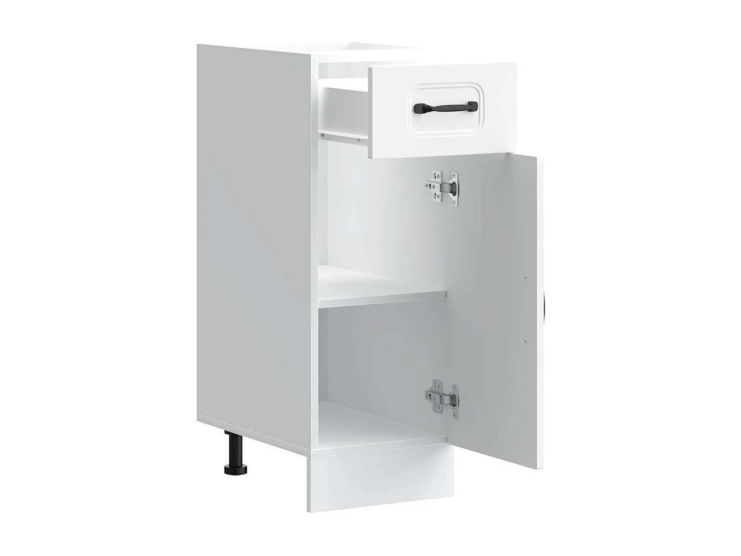 Mobile da cucina in legno ingegnerizzato bianco