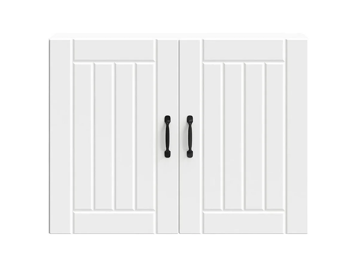 Mobile da cucina in legno ingegnerizzato bianco Lucca