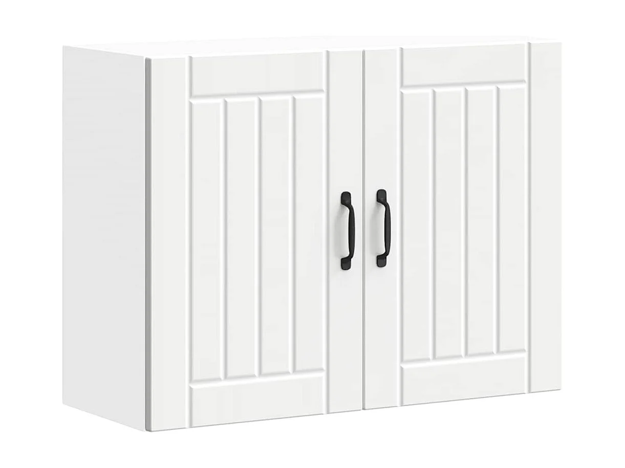 Mobile da cucina in legno ingegnerizzato bianco Lucca