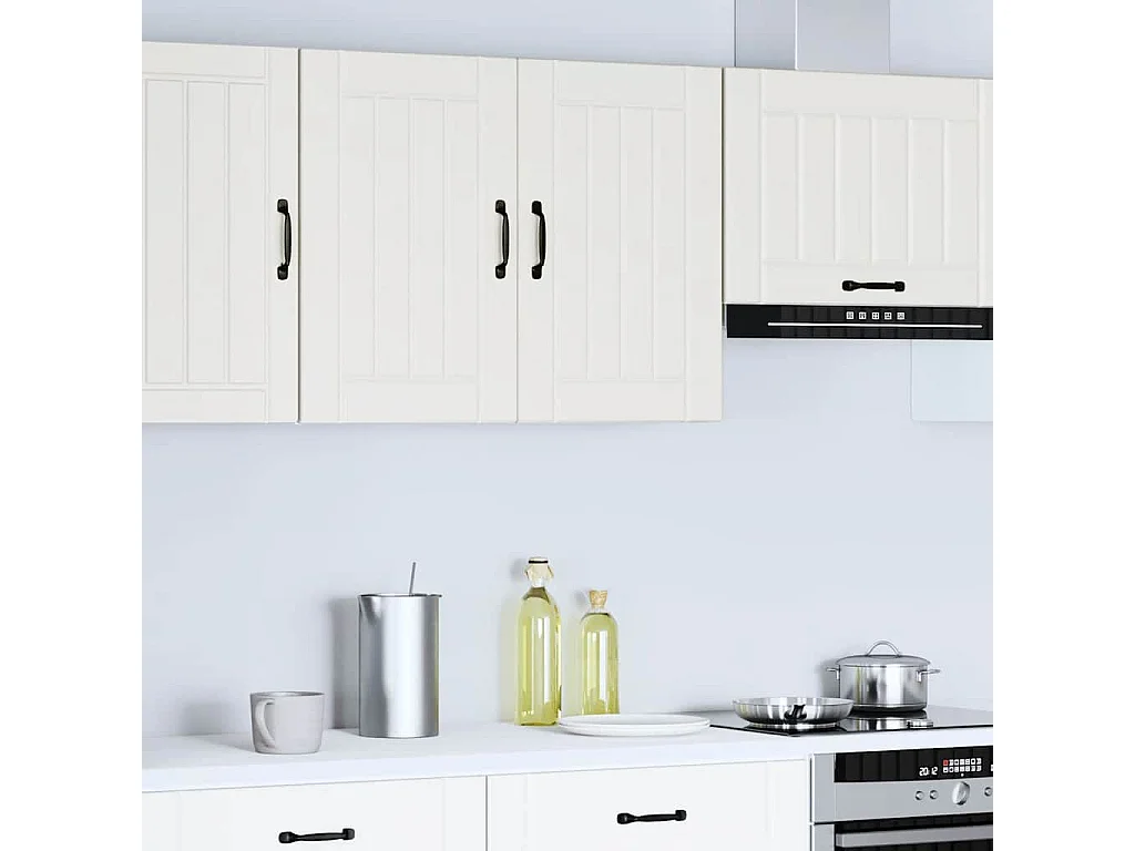 Mobile da cucina in legno ingegnerizzato bianco Lucca