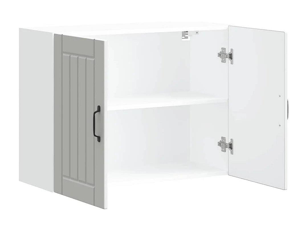 Mobile da cucina in legno ingegnerizzato bianco Lucca