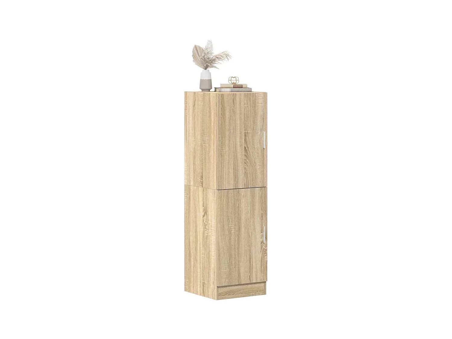 Sonoma eiken keukenkast 38x41,5x131,5cm bewerkt hout