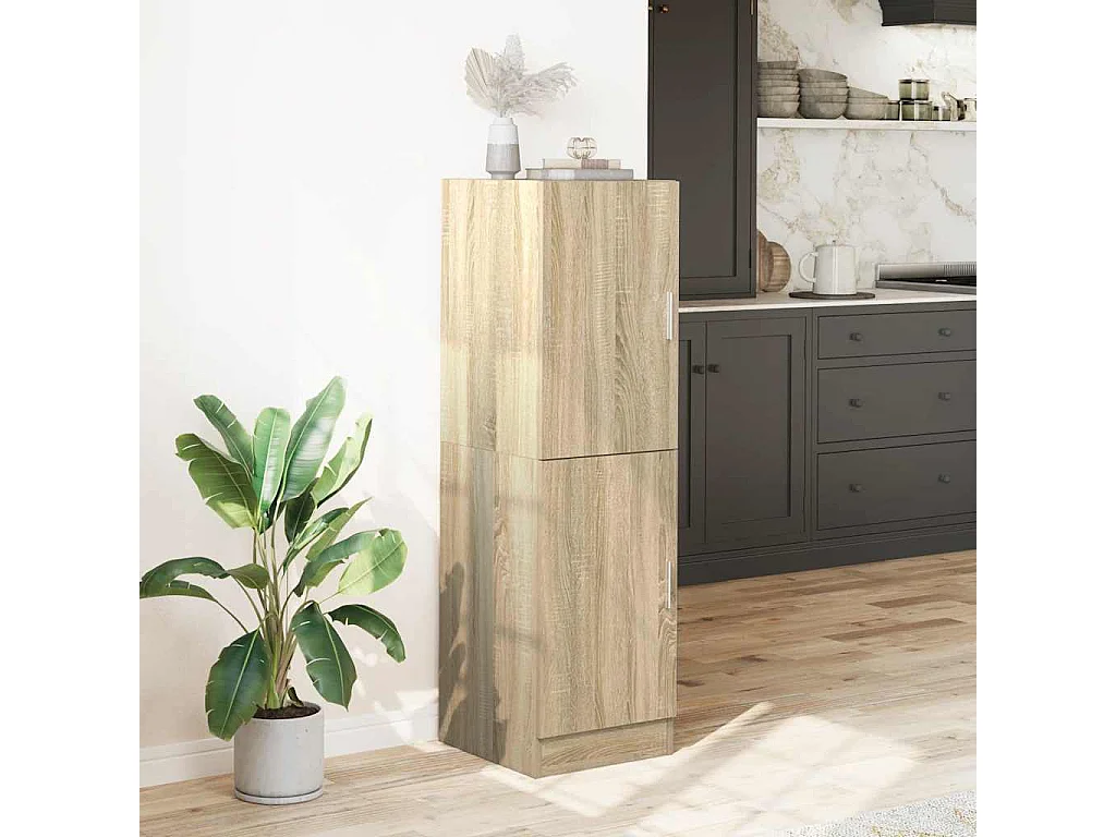 Armoire de cuisine chêne sonoma 38x41,5x131,5cm bois ingénierie