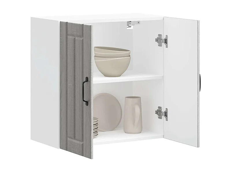 Armoire murale de cuisine sonoma gris bois ingénierie