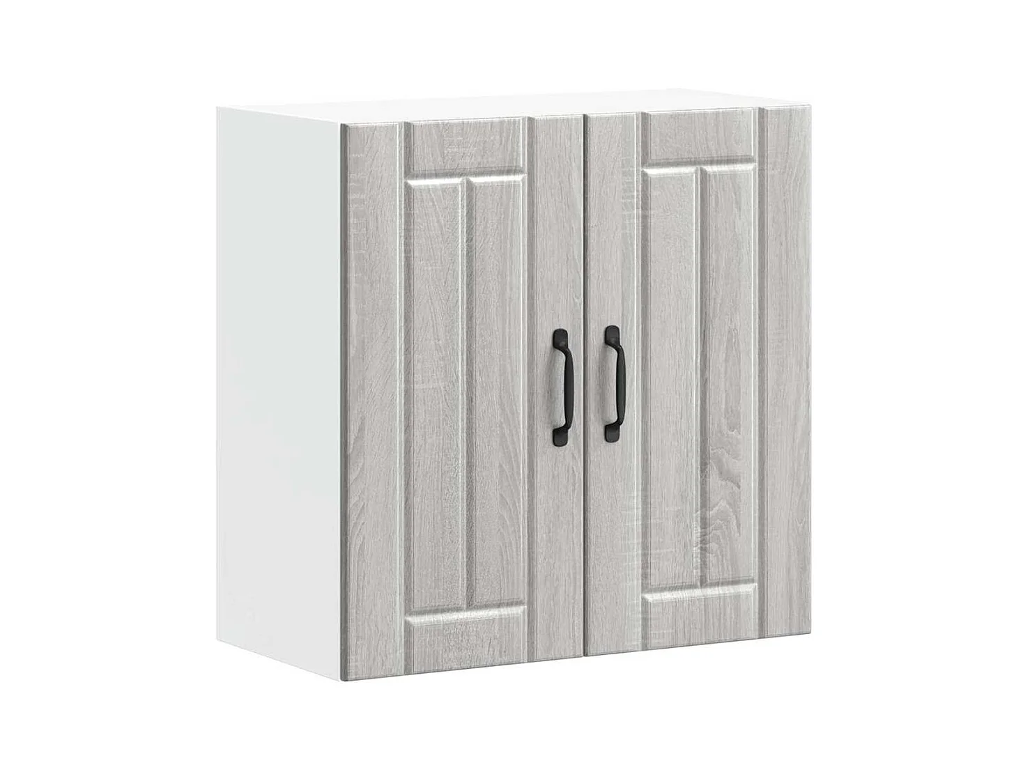 Armoire murale de cuisine sonoma gris bois ingénierie