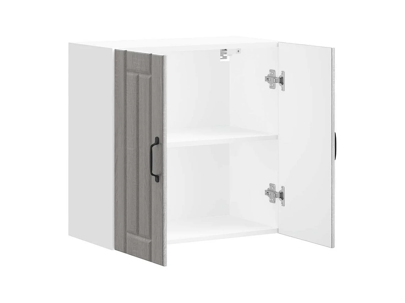 Armoire murale de cuisine sonoma gris bois ingénierie