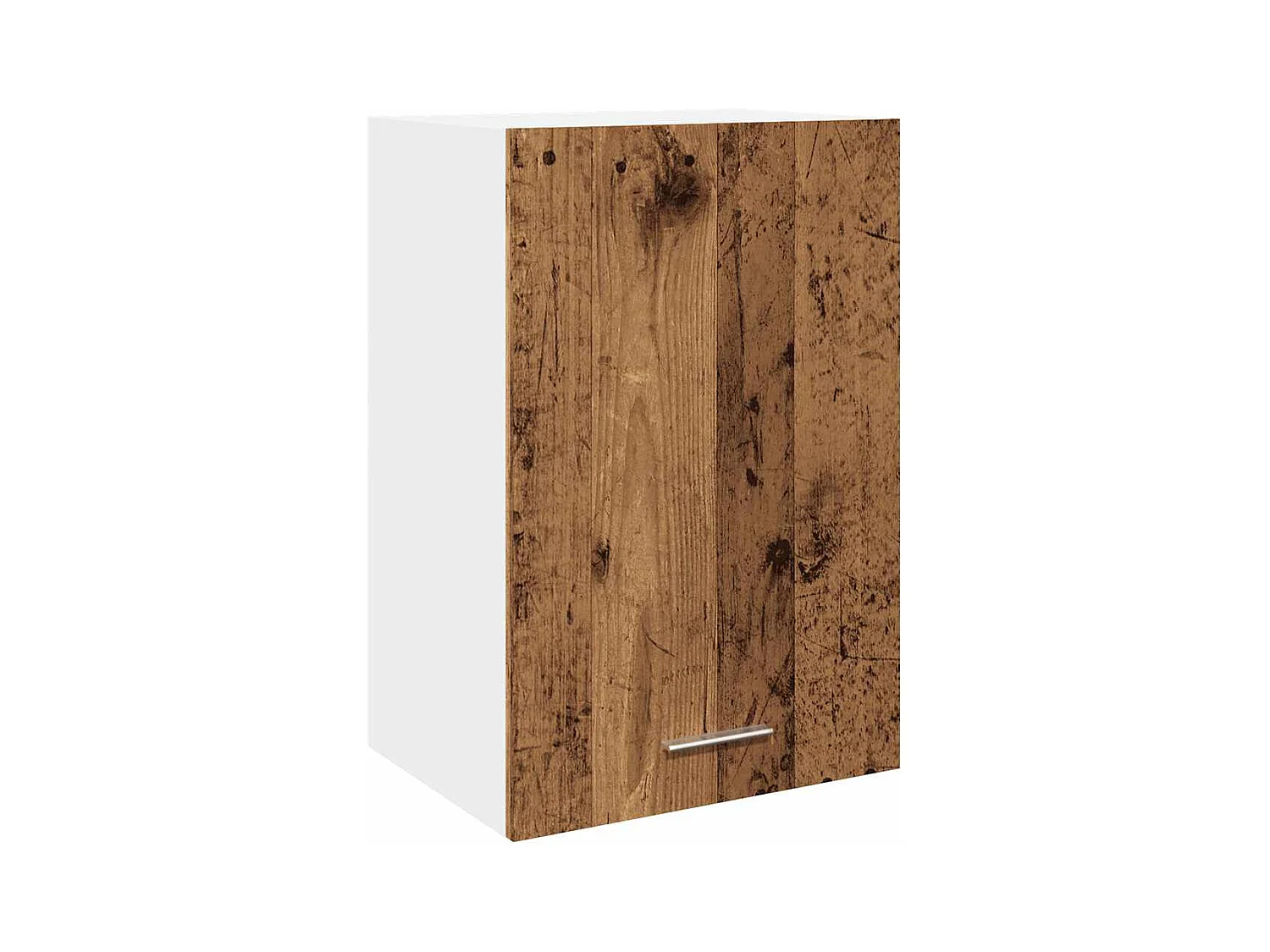 Armoire suspendue vieux bois 40x31x60 cm