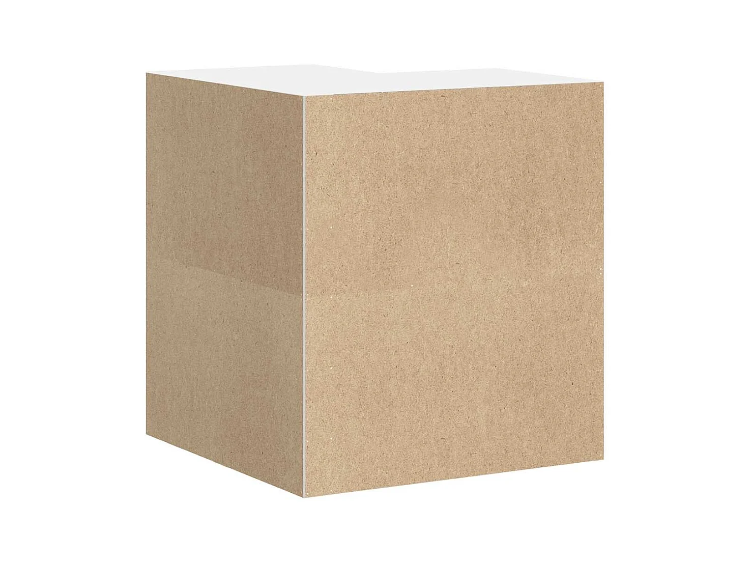 Armoire murale d'angle de cuisine sonoma gris