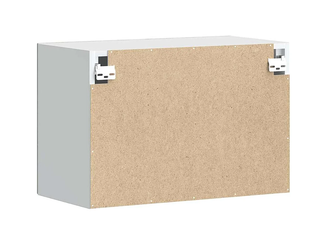 Armoire murale de cuisine sonoma gris bois d'ingénierie