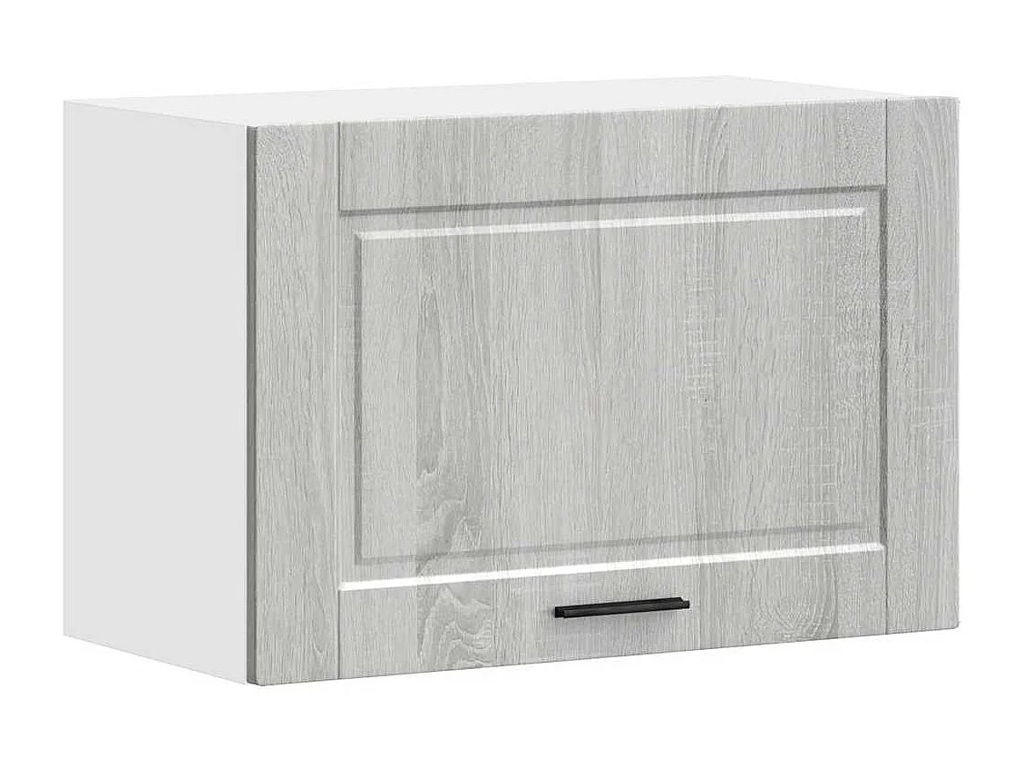 Armoire murale de cuisine sonoma gris bois d'ingénierie