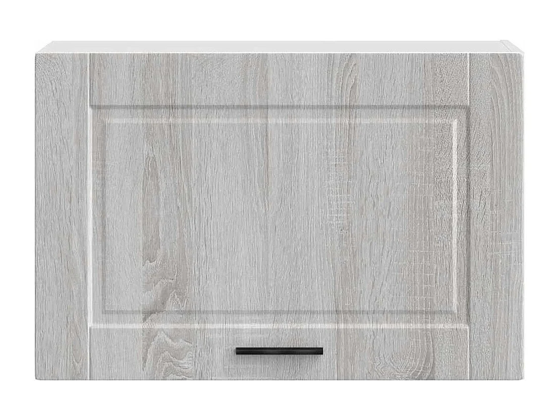 Armoire murale de cuisine sonoma gris bois d'ingénierie
