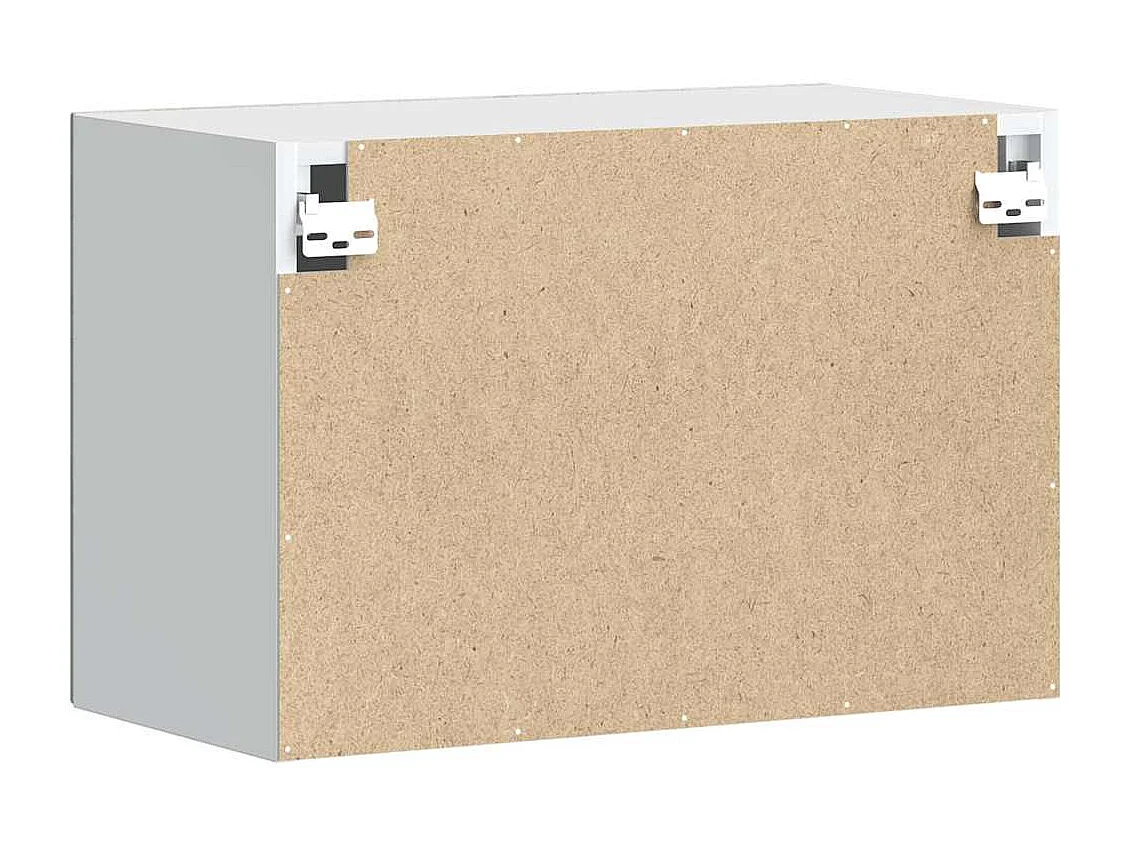 Armoire murale de cuisine sonoma gris bois d'ingénierie