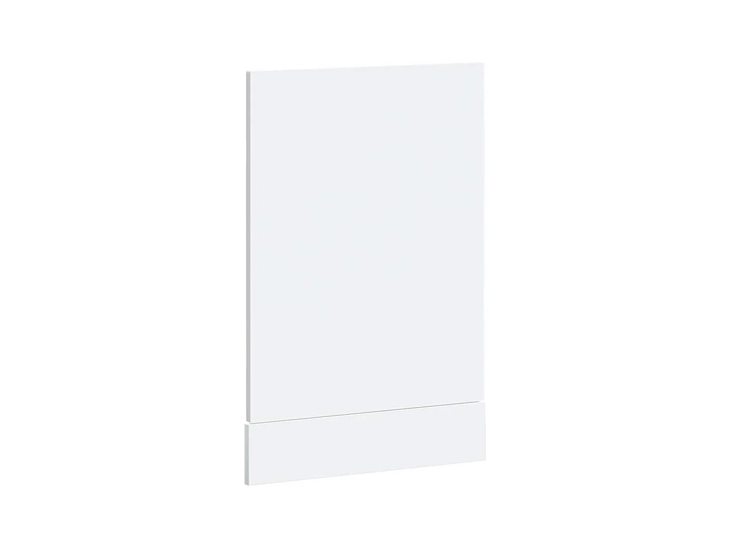 Pannello lavastoviglie bianco 45x1,5x67 cm