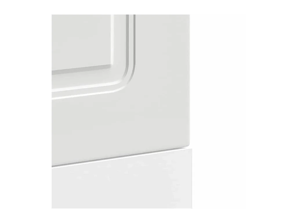 Pannello lavastoviglie bianco 45x1,5x67 cm