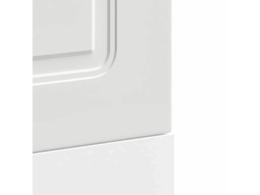 Panneau de lave-vaisselle blanc 45x1,5x67 cm